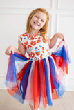 Red, White & Sweet  Tutu Twirl Mila And Rose Pre-Order (ETA 3 WEEKS)
