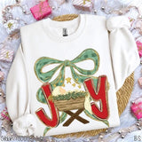 Joy Nativity Sweatshirt (ETA 5 Weeks)