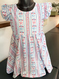 Red, White & Blue Twirl Dress