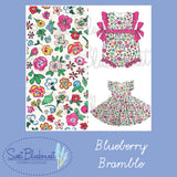 Blueberry Bramble Twirl Dress