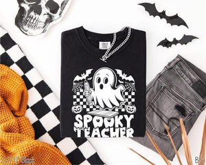 Spooky Teacher Long or Short Sleeve (ETA 6 Weeks)