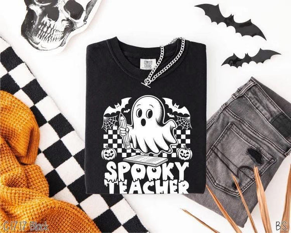 Spooky Teacher Long or Short Sleeve (ETA 6 Weeks)