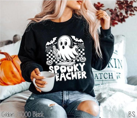 Spooky Teacher Sweatshirt (ETA 6 Weeks)
