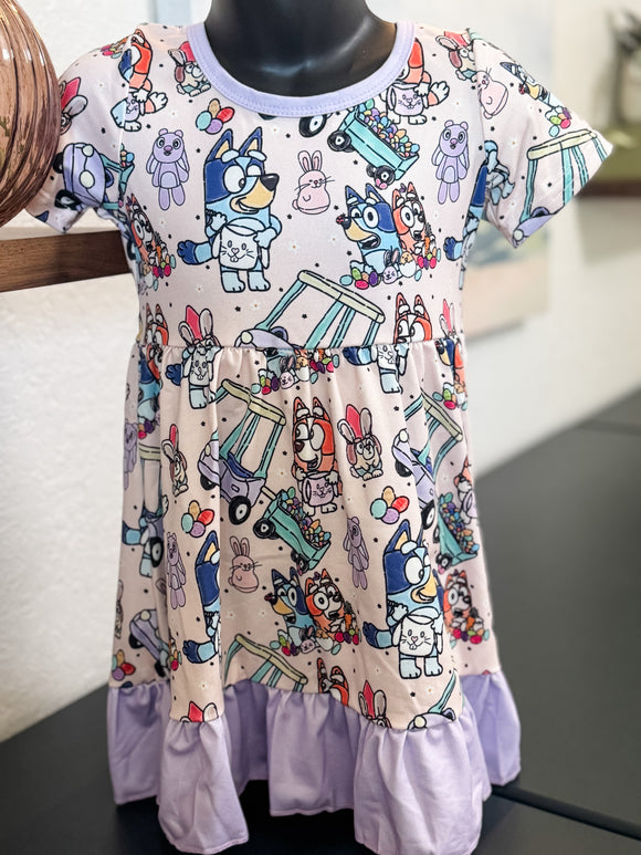 Bluey Easter Dress