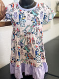 Bluey Easter Dress