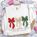 Ribbon Praise Him  Sweatshirt (ETA 5 Weeks)