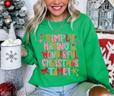 Wonderful Christmas Time  Sweatshirt (ETA 5 Weeks)
