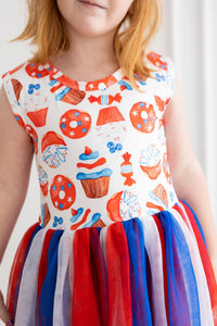 Red, White & Sweet  Tutu Twirl Mila And Rose Pre-Order (ETA 3 WEEKS)
