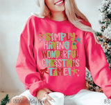 Wonderful Christmas Time  Sweatshirt (ETA 5 Weeks)