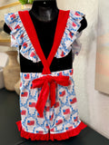 Freedom & Bows Romper