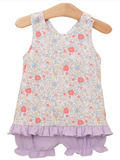 Jellybean Summer Floral Swing Back Bloomer Set